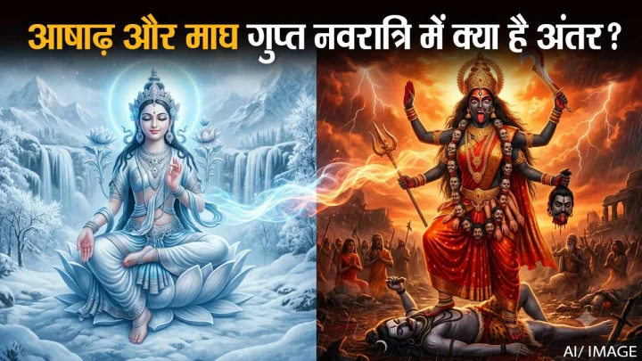मोक्ष या भौतिक सुख? जानें आषाढ़ और माघ गुप्त नवरात्रि की साधना में क्या है बुनियादी अंतर