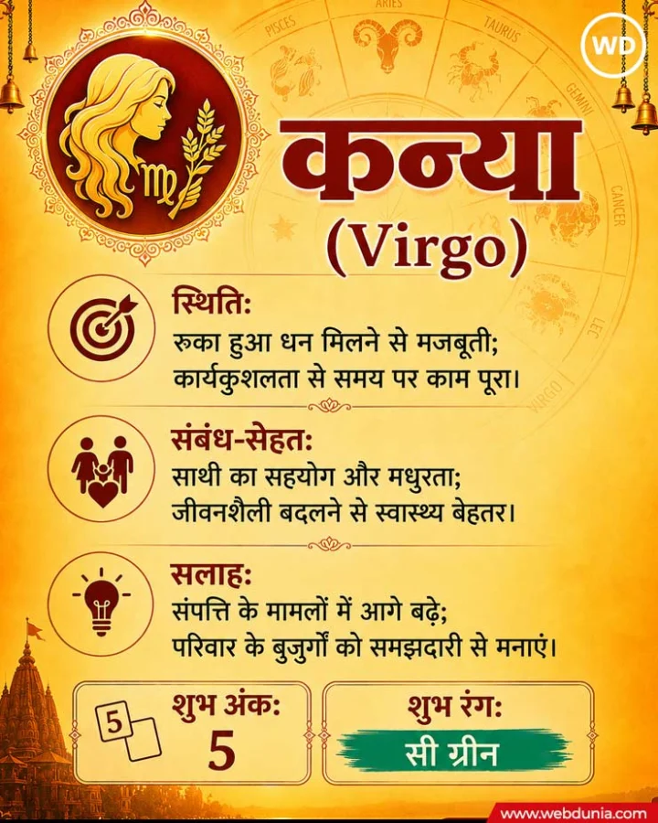 Virgo Weekly horoscope 13 to 19 july 2026