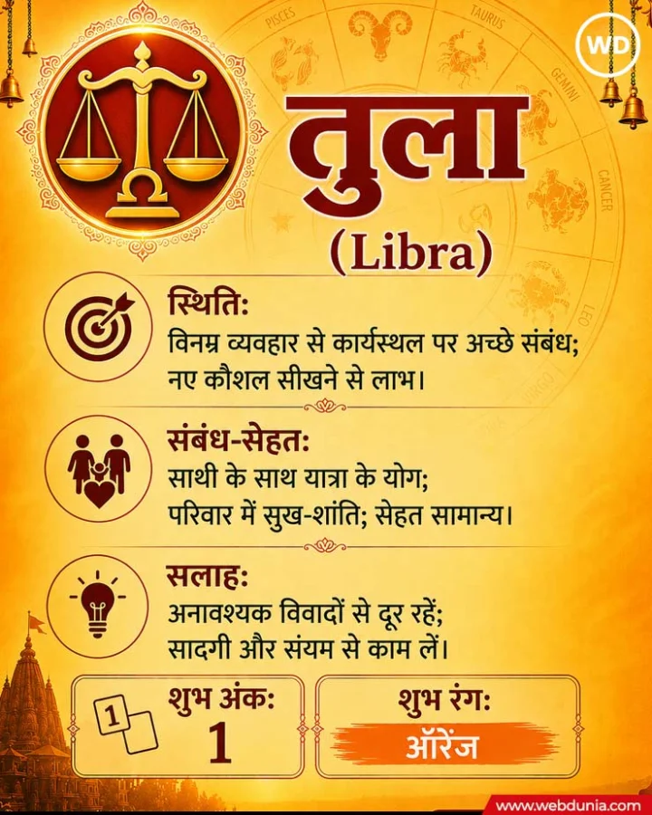 Libra Weekly horoscope 13 to 19 july 2026