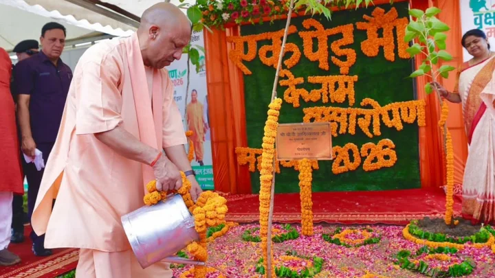 Chief Minister Yogi stated that mega plantation drive is grand undertaking to express gratitude towards Mother Earth