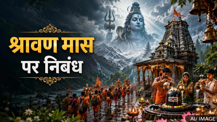 Shravan Essay: आस्था, प्रकृति और पवित्रता का उत्सव श्रावण मास, पढ़ें रोचक निबंध
