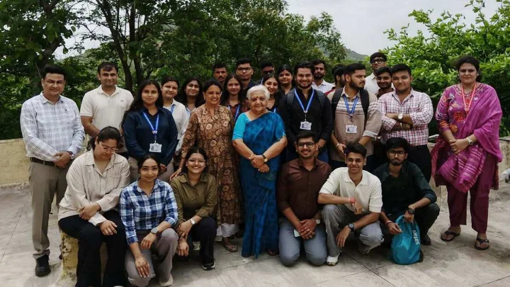 आईएमए स्टूडेंट चैप्टर द्वारा सिम्बायोसिस यूनिवर्सिटी के विद्यार्थियों का 'जिम्मी मगिलिगन सेंटर फॉर सस्टेनेबल डेवलपमेंट' में प्रेरणादायक शैक्षणिक भ्रमण
