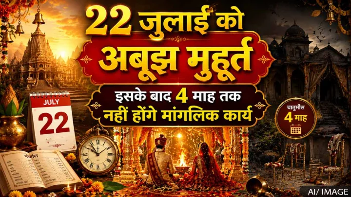 आषाढ़ की भड़ली नवमी पर महा अबूझ मुहूर्त, इसके बाद 4 महीने तक थमेगी शहनाइयां