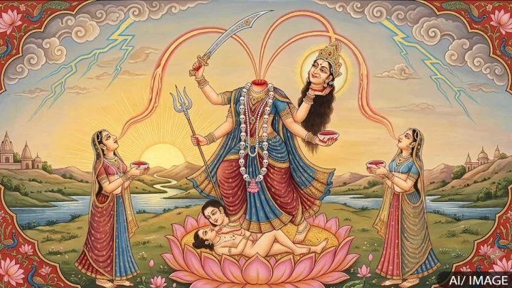 आषाढ़ गुप्त नवरात्रि की छठवीं देवी मां छिन्नमस्ता, जानिए पूजा विधि