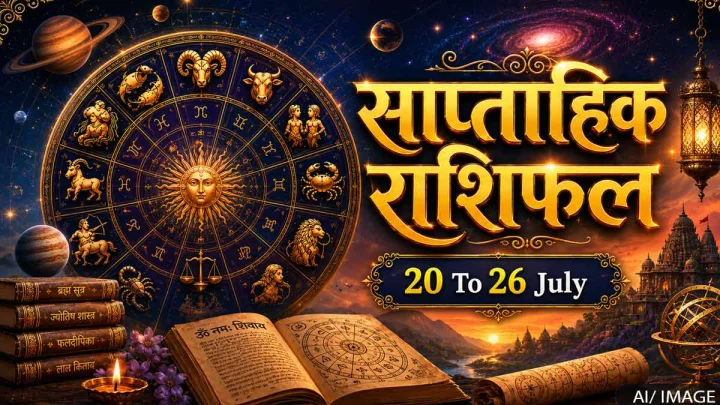 Weekly Horoscope 20 to 26 July 2026: 20 से 26 जुलाई तक कैसा रहेगा आपका सप्ताह? शॉर्ट में पढ़ें साप्ताहिक राशिफल