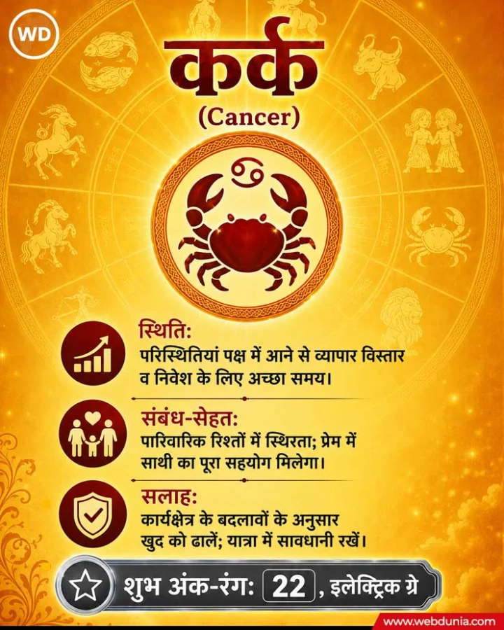 Cancer Weekly Horoscope 20 to 26 July 2026