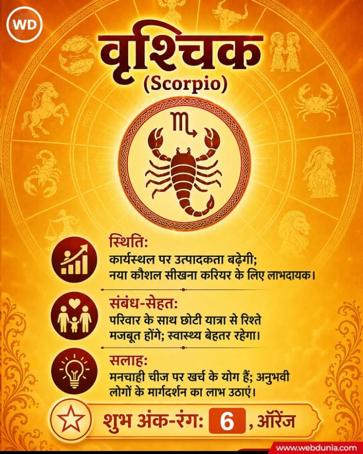 Scorpio Weekly Horoscope 20 to 26 July 2026