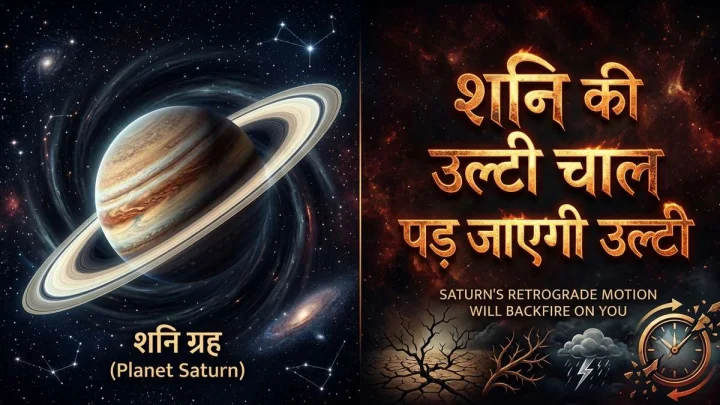 27 जुलाई से शनि होंगे वक्री: 11 दिसंबर तक इन 5 राशियों पर बढ़ सकती हैं मुश्किलें, जानें आपकी राशि शामिल है या नहीं