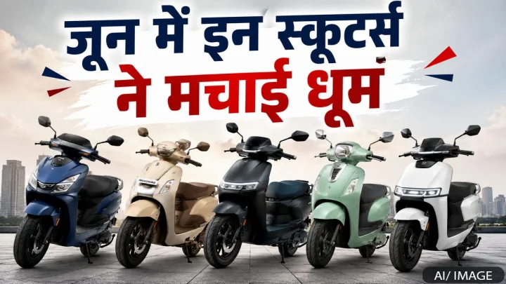 TVS iQube, Bajaj Chetak और Ather Rizta की रिकॉर्ड बढ़त, Honda Activa का दबदबा कायम