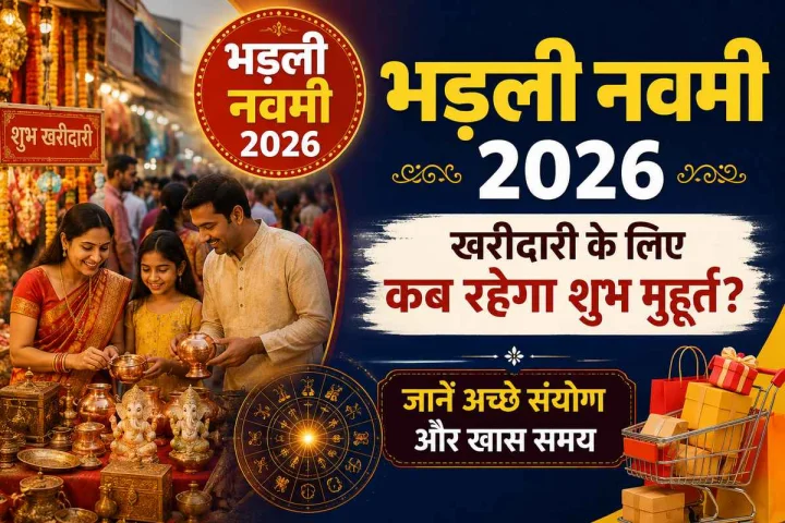 भड़ली नवमी 2026: खरीदारी के लिए कब रहेगा शुभ मुहूर्त? जानें अच्छे संयोग और खास समय