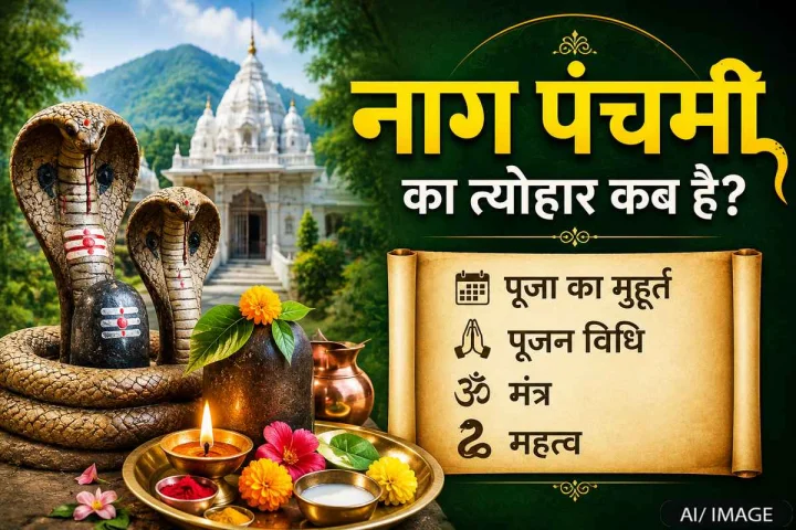Nag Panchami 2026: कब है नाग पंचमी? जानिए पूजा का शुभ मुहूर्त, पूजन विधि, मंत्र और महत्व