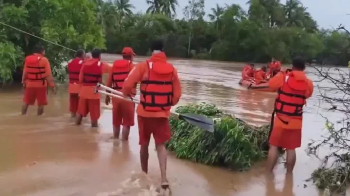 Situation has become critical due to floods in Gujarat's Navsari district