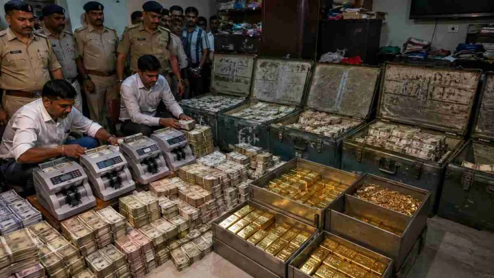 माजी बस चालकाच्या घरातून २८ कोटींची रोकड आणि १५ किलो सोने जप्त