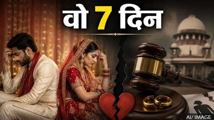 शादी के सिर्फ 7 दिन बाद हो गया तलाक, नई दुल्‍हन बोली- मैं किसी और से प्यार करती हूं, कोर्ट ने दिया ये फैसला