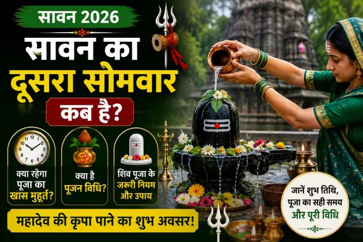 सावन का दूसरा सोमवार 2026