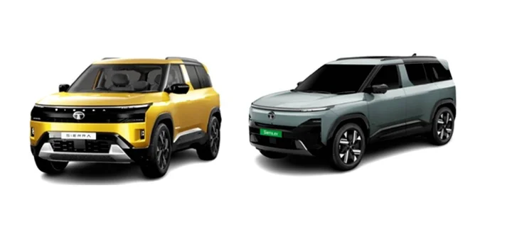 Tata Sierra और Tata Sierra EV में क्या अंतर है?
