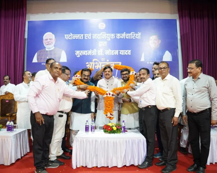 Chief Minister Dr. Mohan Yadav felicitated in Chhindwara; people expressed gratitude for the promotion—Madhya Pradesh News.मुख्यमंत्री डॉ. मोहन यादव