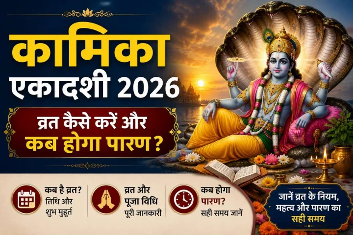 Lord vishnu : kamika ekadashi vrat parana time