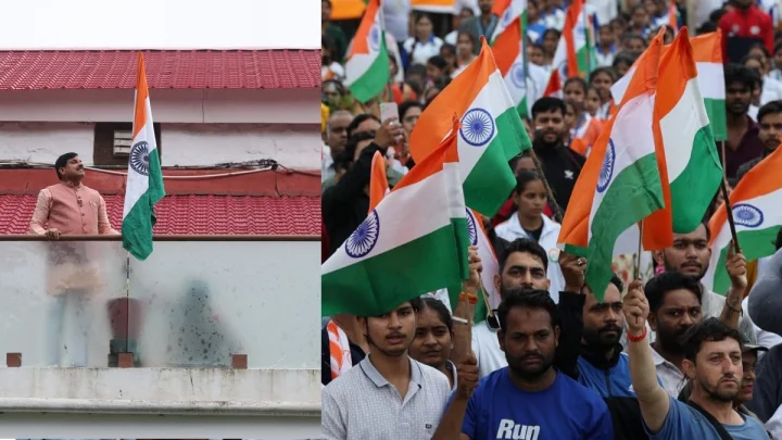 भोपाल में CM मोहन यादव ने निकाली तिरंगा यात्रा, बारिश में भी सैकड़ों युवाओं ने दिखाया देशभक्ति का जज्बा