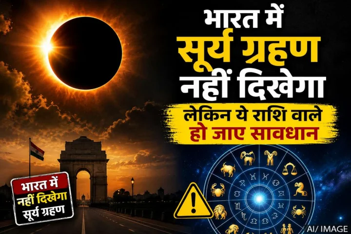 भारत में सूर्य ग्रहण का नजारा नहीं दिखेगा, लेकिन इन राशियों पर पड़ेगा असर, रहें सावधान