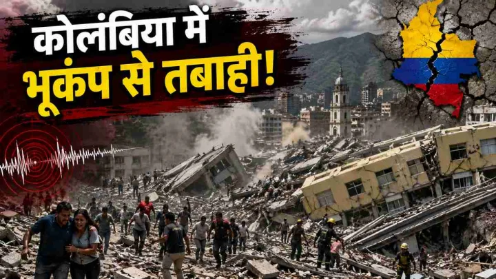 सूर्य ग्रहण से पहले कोलंबिया में 7.4 तीव्रता का भूकंप, 250 की मौत और 3000 लापता; 21 आफ्टरशॉक से दहशत