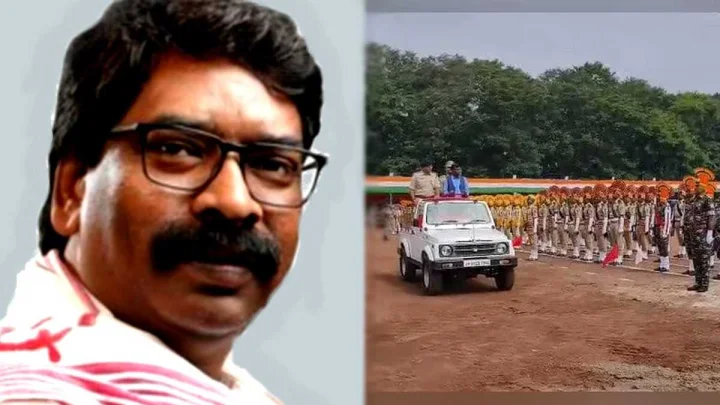 रांची के मोरहाबादी मैदान में स्वतंत्रता दिवस समारोह की रिहर्सल, सीएम हेमंत सोरेन करेंगे ध्वजारोहण