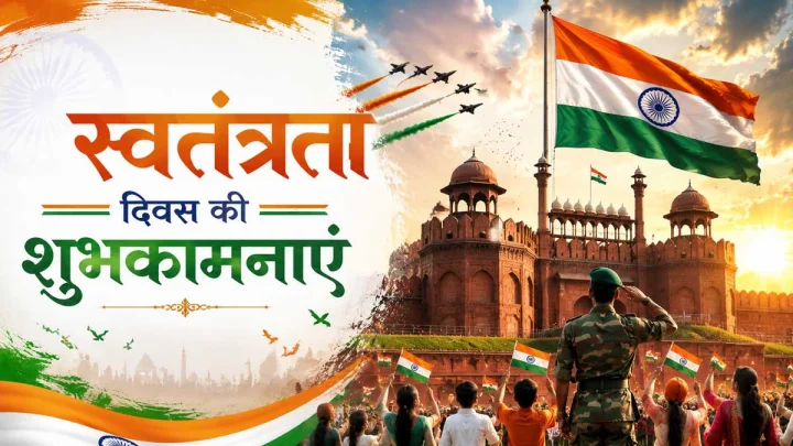 15 अगस्त 2026: 80वें स्वतंत्रता दिवस पर साझा करने के लिए खास शुभकामनाएं और विचार
