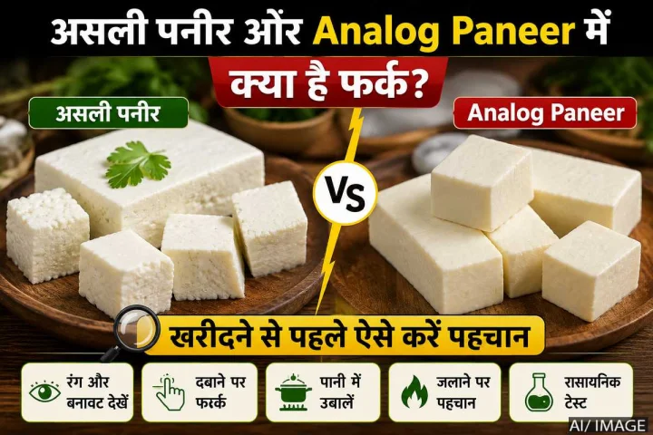 असली पनीर और Analog Paneer में क्या है फर्क? खरीदने से पहले ऐसे करें पहचान