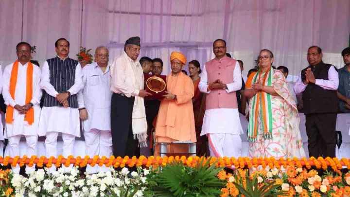 CM Yogi in independence day program
