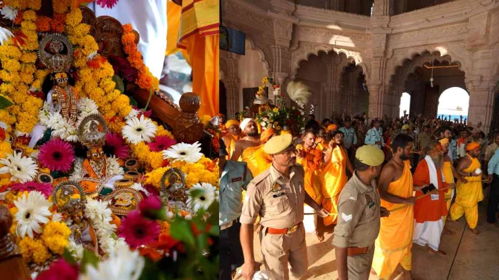 अयोध्या में सावन झूला मेले का आगाज, रामनगरी में 10 लाख से अधिक श्रद्धालु पहुंचेंगे, 28 अगस्त तक सजेगी झूलन विहार की छटा