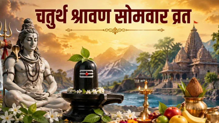 चतुर्थ श्रावण सोमवार व्रत पर करना न भूलें शिवलिंग में स्थित मां पार्वती, अशोक सुंदरी, गणेश और कार्तिकेय की पूजा