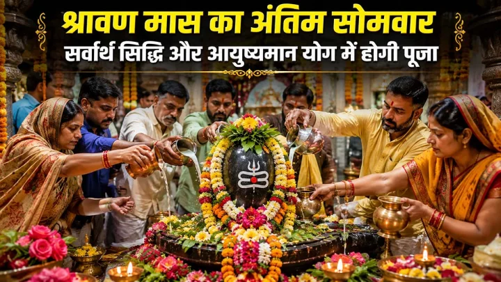 Sawan Somwar 2026: श्रावण मास के चौथे और अंतिम सोमवार की पूजा का शुभ मुहूर्त, विधि और महत्व जानें