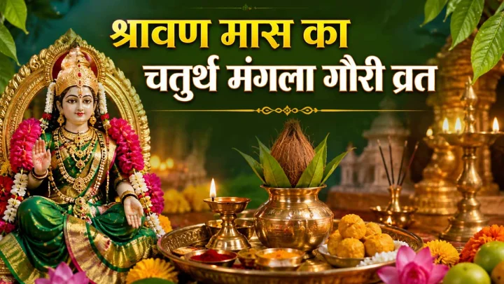 श्रावण मास का चतुर्थ मंगला गौरी व्रत, जानिए पूजा का शुभ मुहूर्त और उपाय