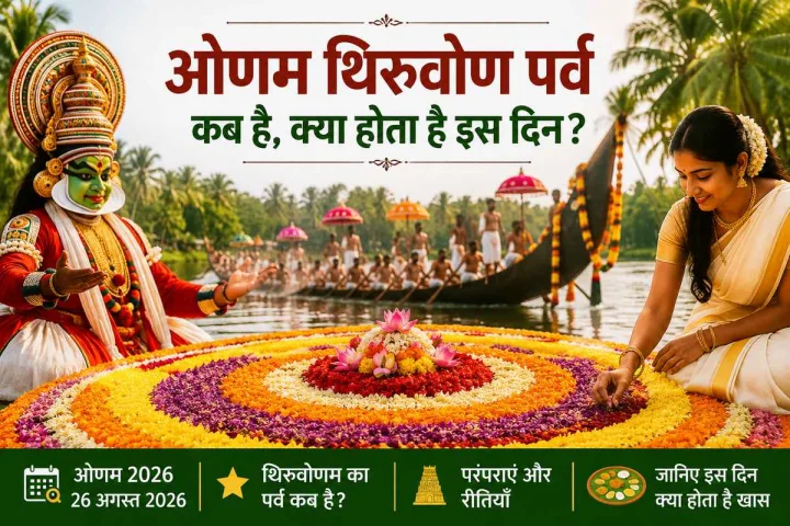 Onam 2026: थिरुवोणम पर्व का महत्व, परंपराएं और क्या होता है इस दिन खास