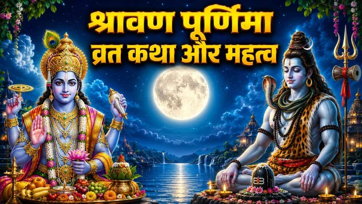 श्रावण मास पूर्णिमा व्रत का क्या है महत्व और पौराणिक कथा