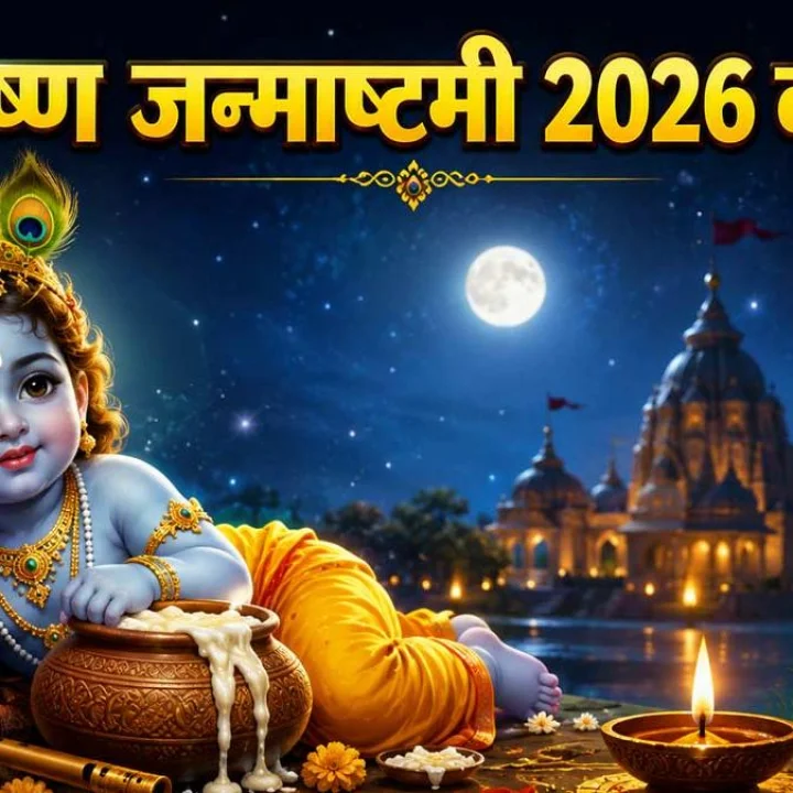 Lord krishna janmashtami 2026