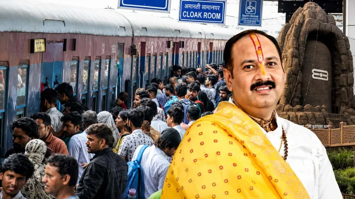 कुबेरेश्वर धाम के आयोजन की वजह से AB रोड हुआ बदहाल, रेलवे स्‍टेशन पर भोपाल-इंदौर के हजारों यात्री हो रहे परेशान