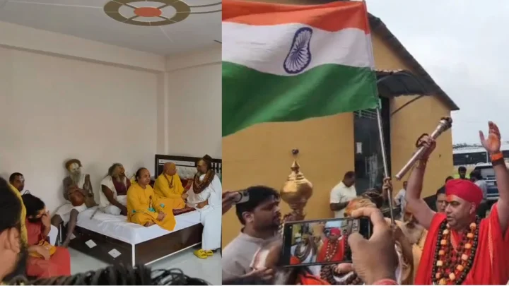 अयोध्या में चंपत राय के विरोध में संतों की बैठक पर पुलिस की रोक, संतों ने लगाया गंभीर आरोप