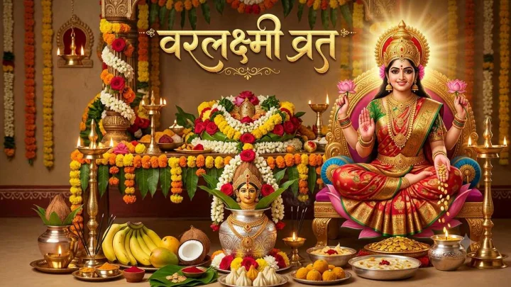 वरलक्ष्मी व्रत पूजा विधि