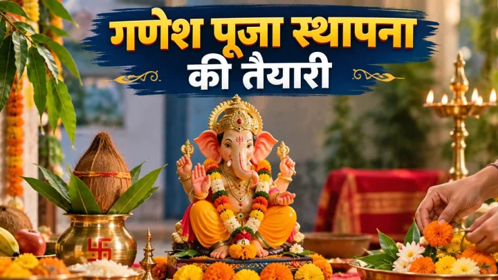 गणेश चतुर्थी 2026 तैयारी: 14 सितंबर को गणपति स्थापना का शुभ मुहूर्त, जानें पूजा की तैयारी और जरूरी सामग्री