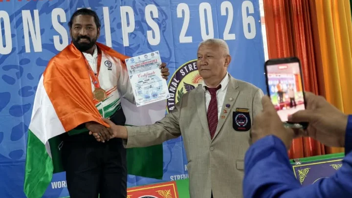 कमल किशोर पाल ने किर्गिस्तान में गाड़े सफलता के झंडे, विश्व चैंपियनशिप में जीते 2 स्वर्ण पदक
