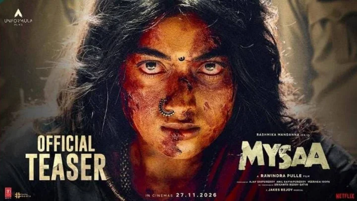 'मायसा' का एक्शन से भरपूर टीजर रिलीज, रश्मिका मंदाना का दिखा अब तक का सबसे खतरनाक अवतार