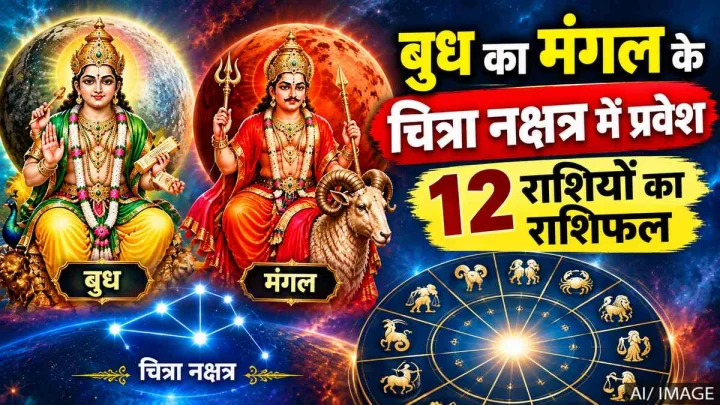 बुध का मंगल के चित्रा नक्षत्र में प्रवेश: 12 राशियों पर क्या होगा असर? जानिए पूरा राशिफल