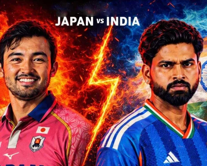 जापान ने T-20I चैंपियन भारत को नाको चने चबवाए, सिर्फ 2 रन से हारे