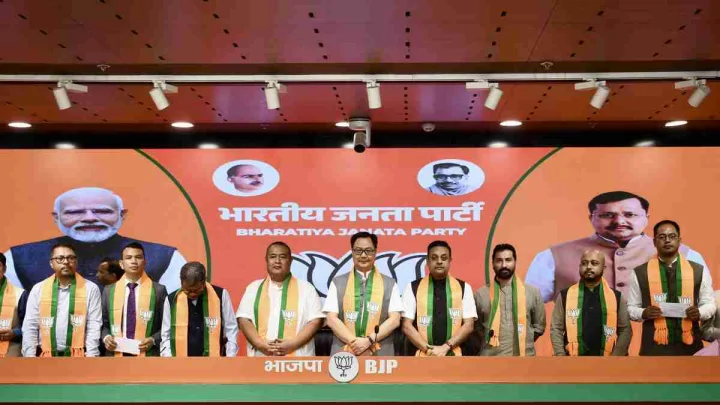 मेघालय में बड़ा सियासी भूचाल: यूडीपी के 8 विधायक भाजपा में शामिल