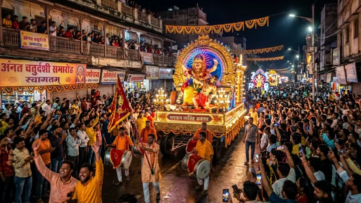 anant chaturdashi jhanki indore