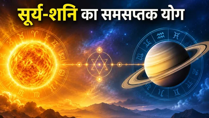 सूर्य-शनि का समसप्तक योग, 3 राशियों के लिए खुल सकते हैं तरक्की और लाभ के रास्ते