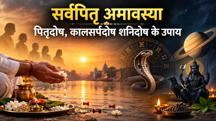 सर्वपितृ अमावस्या 2026: ये 5 सरल उपाय दूर करेंगे पितृदोष, कालसर्पदोष और शनिदोष की परेशानी