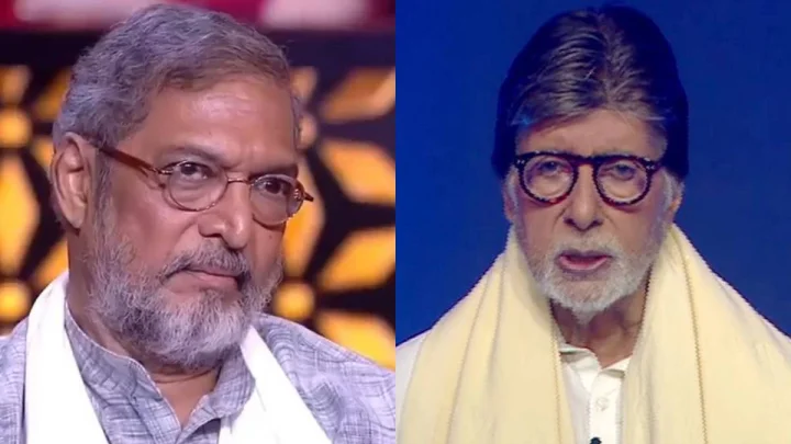 नाना पाटेकर को याद कर भावुक हुए अमिताभ बच्चन, KBC के सेट से सामने आया इमोशनल वीडियो
