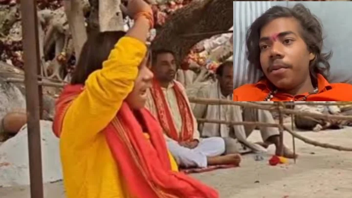 छतरपुर में अजयपार धाम के बाबा करण कुशवाहा के पैरों के पास आया सांप, घबराकर हुए बेहोश, अस्पताल से मिली छुट्टी